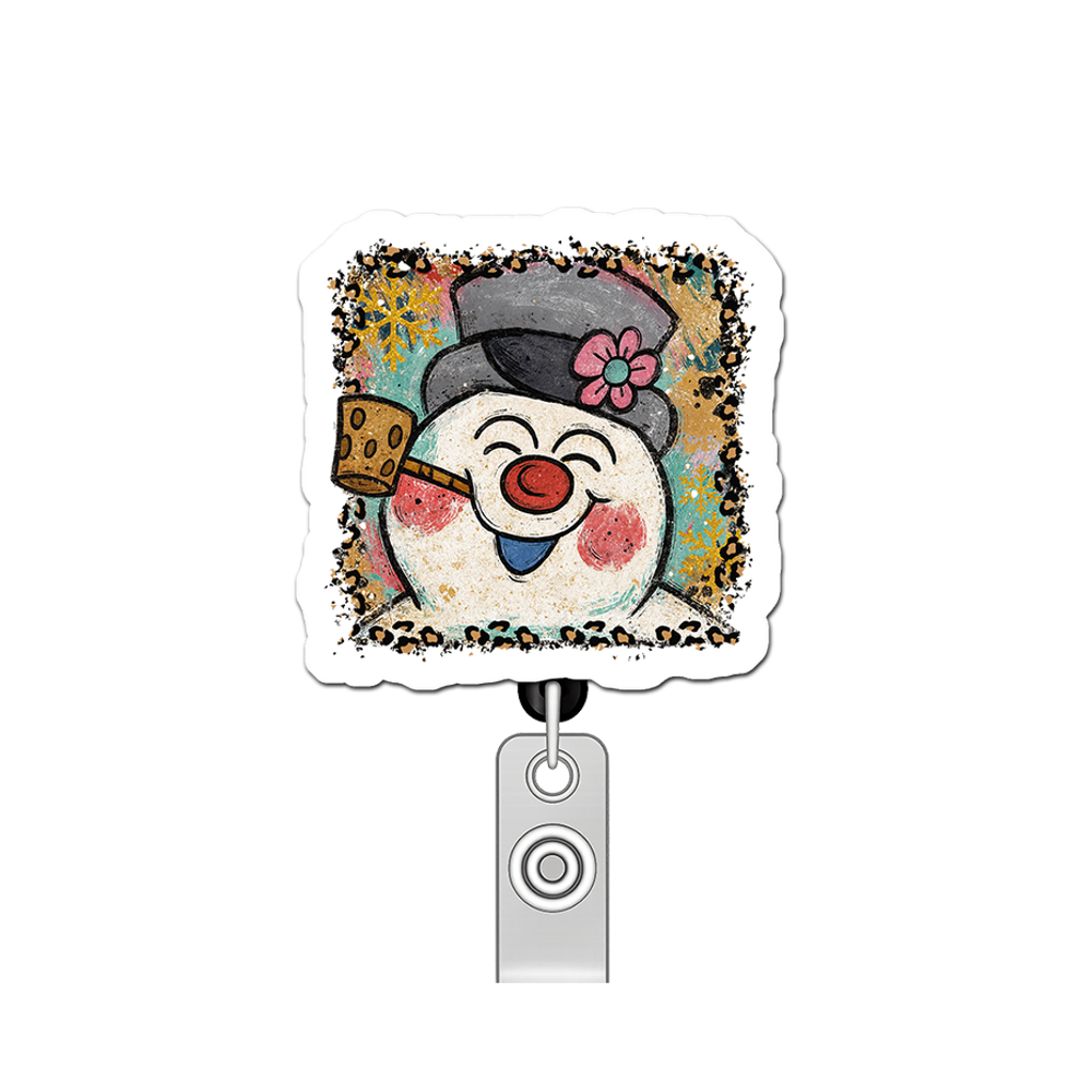 Frosty Flair Maestro Pop Topper Swapfinity Retractable ID Badge Reel - - Topperswap