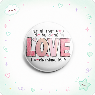 Corinthians Love Quote Topper
