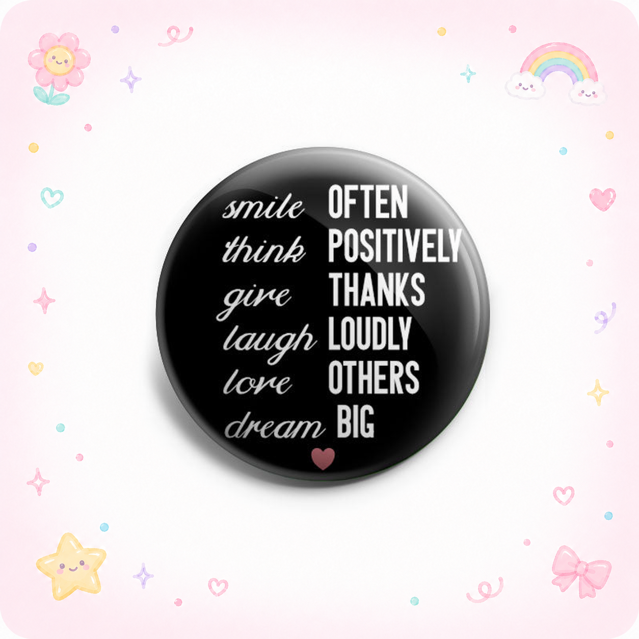 Positivity Checklist Topper - - Topperswap