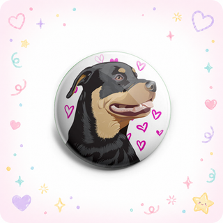 Adorable Rottweiler Topper