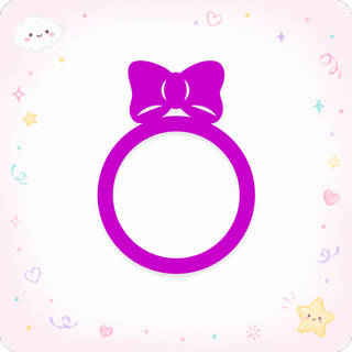 Fuchsia Pink Bow Swapfinity Swapper Frame