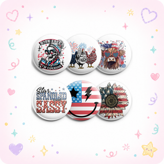 Patriotic Icons Topper 6-Pack (Save 15%)