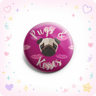Pugs & Kisses Topper