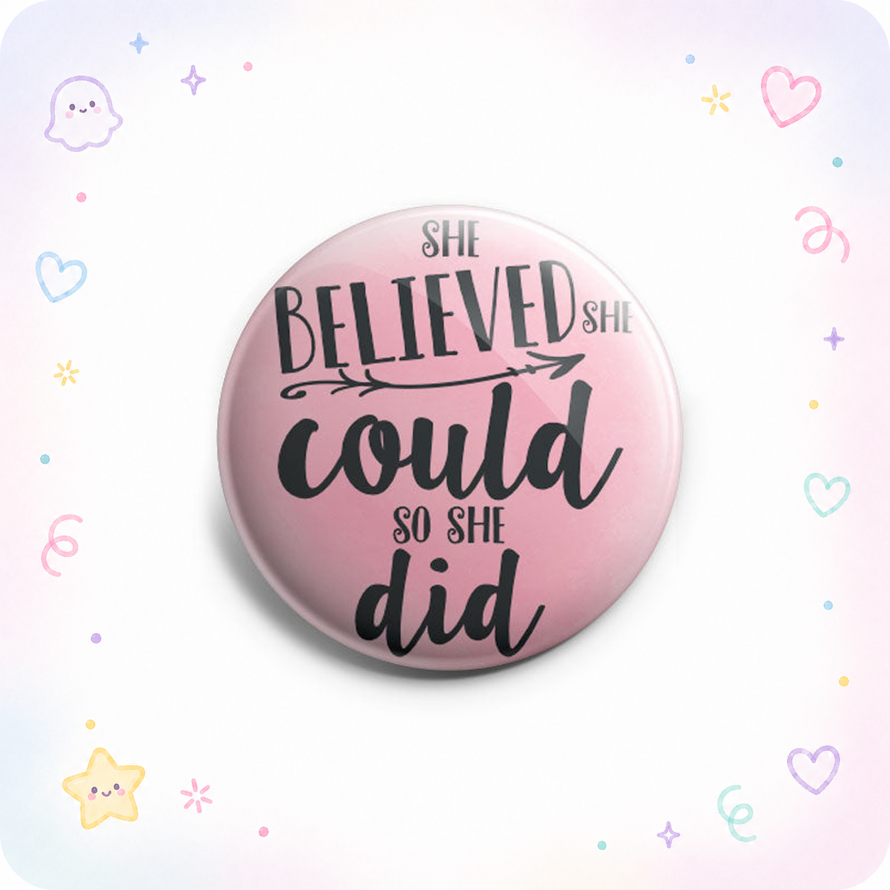 She Believed She Could Topper - - Topperswap