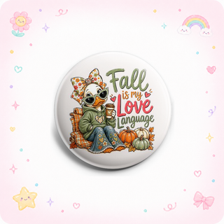 Fall Is My Love Language Topper