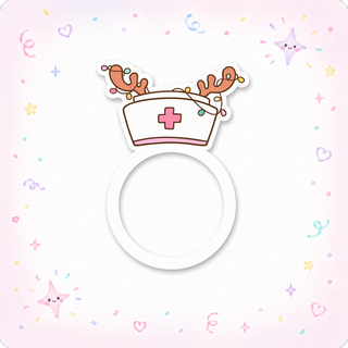 Holiday Cheer Nurse Cap Swapper