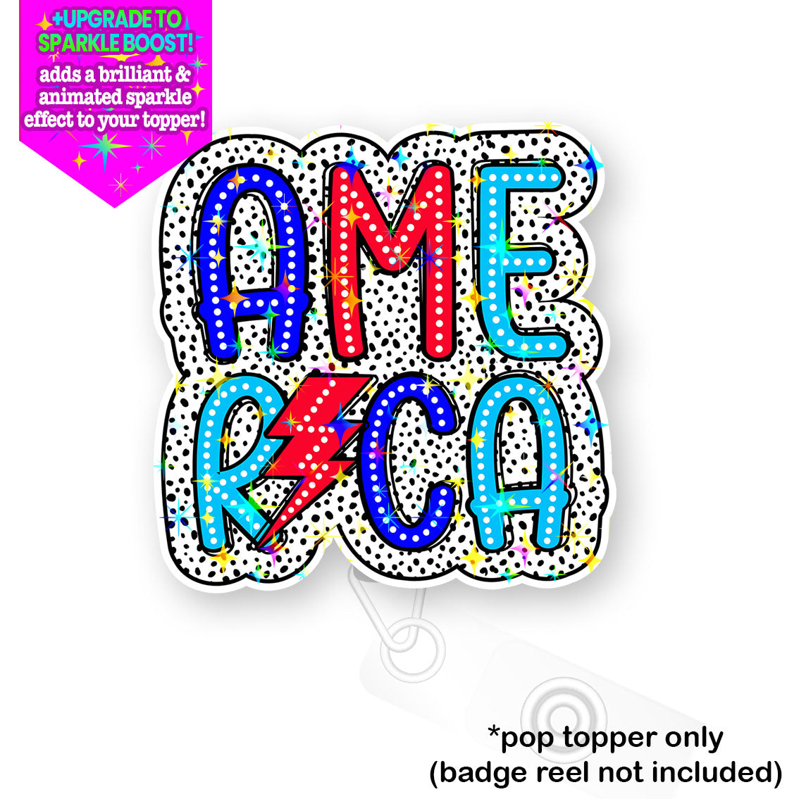 Electric AMERICA Pop Topper - - Topperswap
