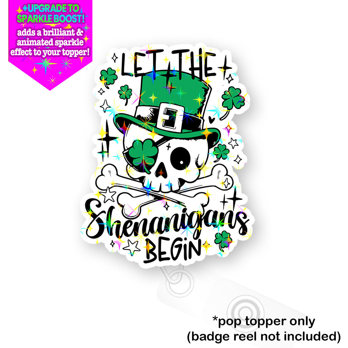 Shenanigans Skull Pop Topper - - Topperswap