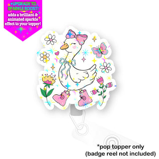 Spring Stroll Goose Pop Topper