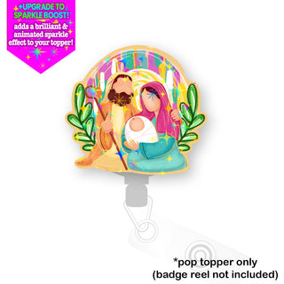 Holy Family Christmas Pop Topper