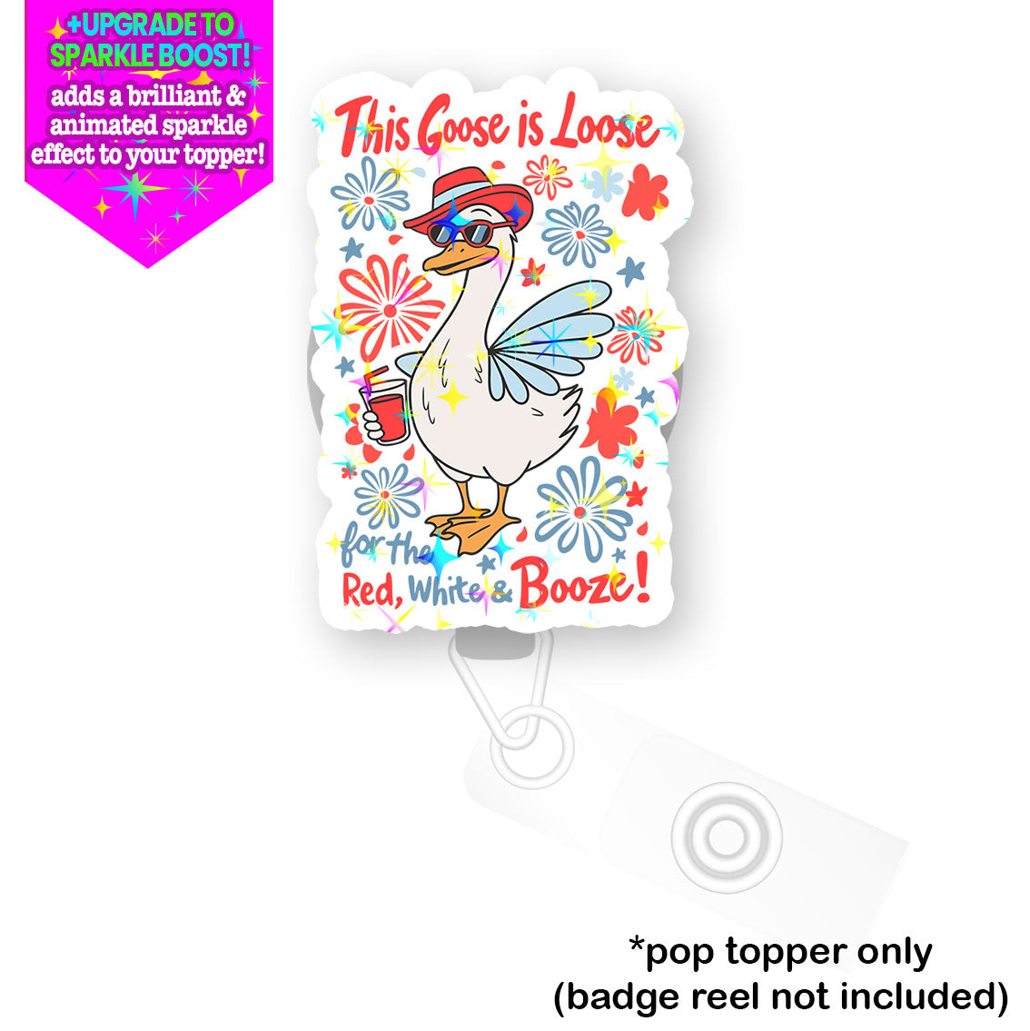 Goose on the Loose Pop Topper - - Topperswap