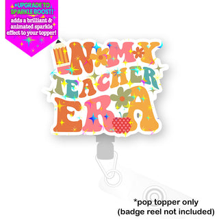 Teacher Era Pop Topper