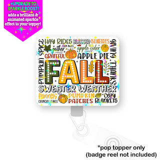 Fall Festivities Collage Pop Topper