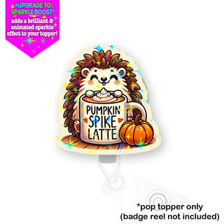 Pumpkin Spike Latte Pop Topper