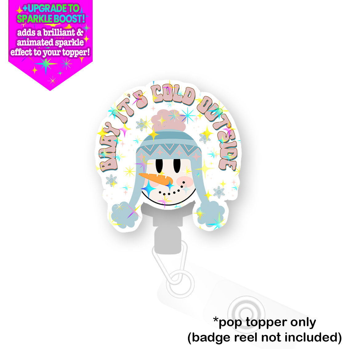 Frosty Fun Pop Topper - - Topperswap