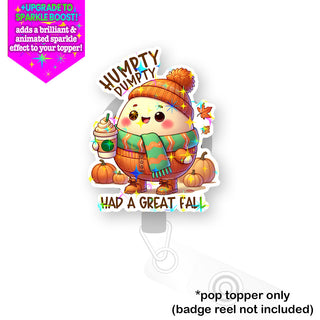 Humpty's Great Fall Pop Topper