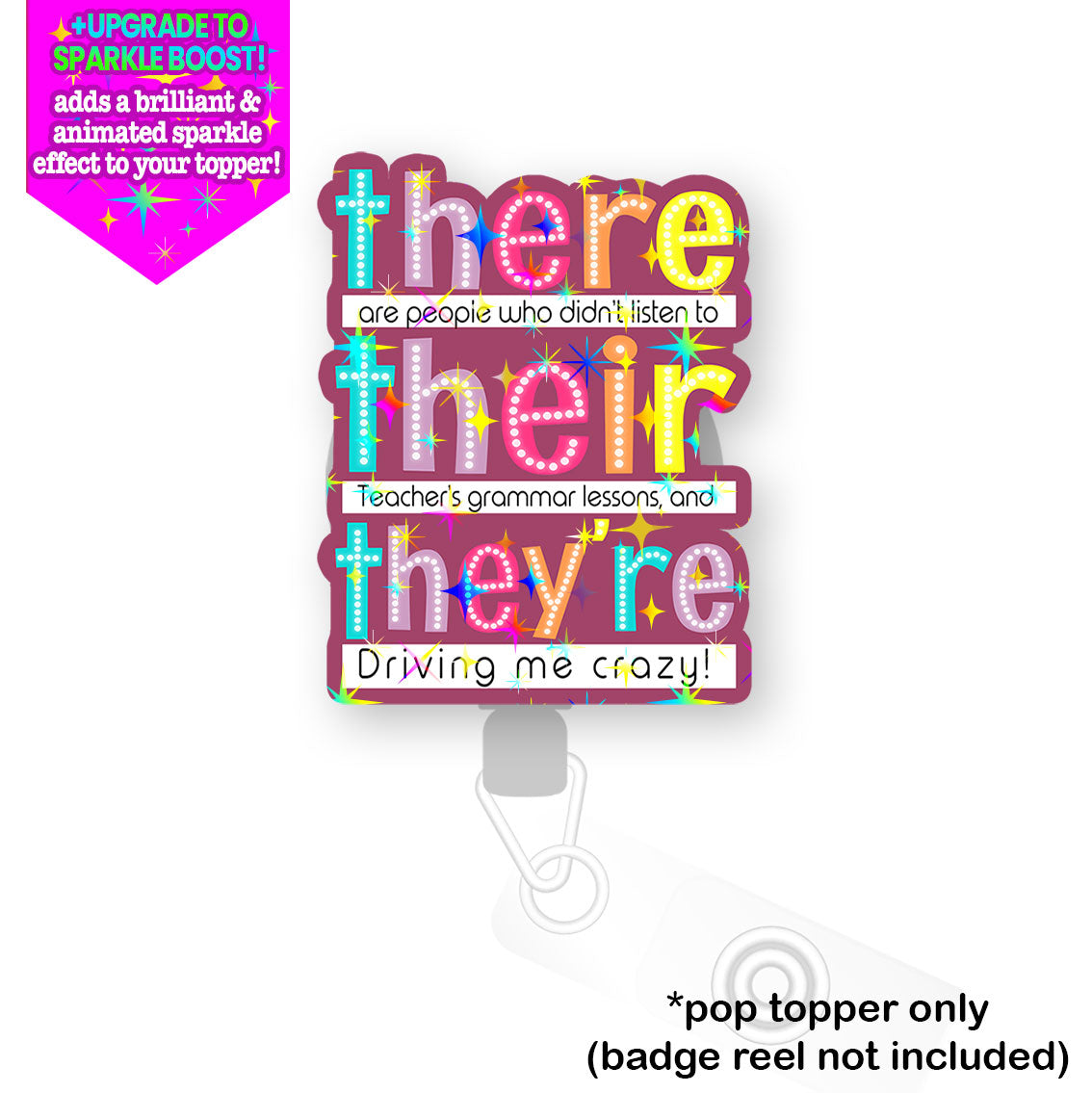 Grammar Guru Pop Topper - - Topperswap
