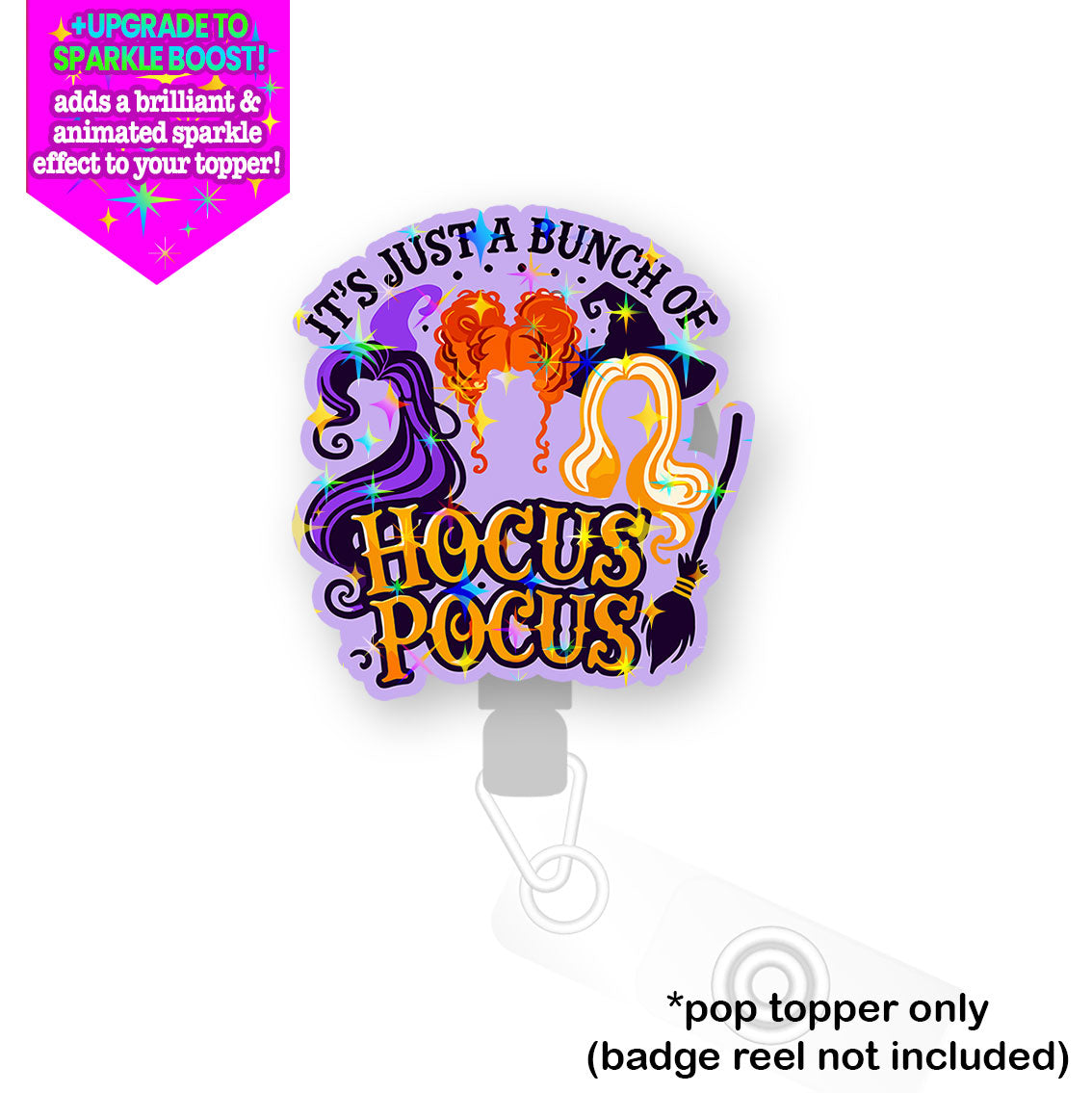 Three Sisters Spells Pop Topper - Flex - Make it Sparkle - Topperswap