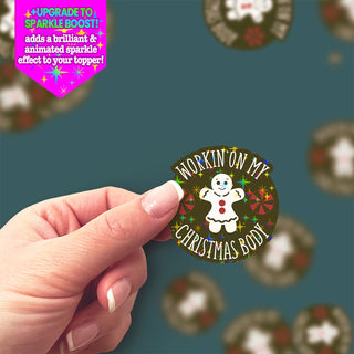 Christmas Body Goals Sticker