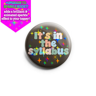 Syllabus Reminder Topper
