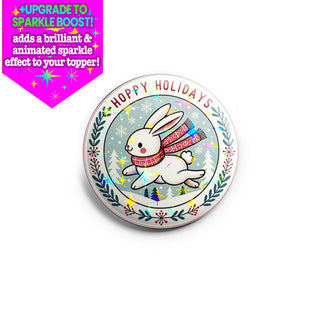 Hoppy Holidays Bunny Topper