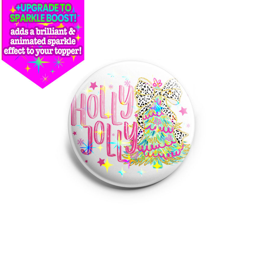 Holly Jolly Christmas Topper - - Topperswap