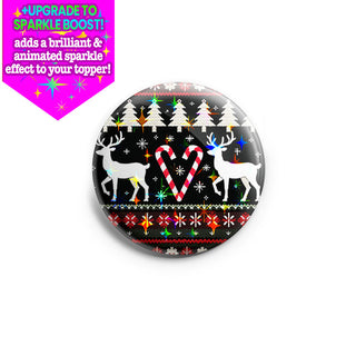Holiday Sweater Pattern Topper