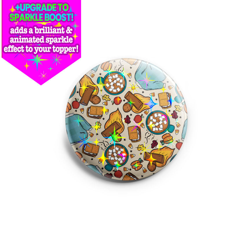 Autumn Adventure Topper - Make it Sparkle - Topperswap