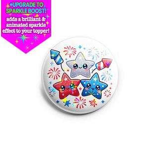 Patriotic Stars Topper