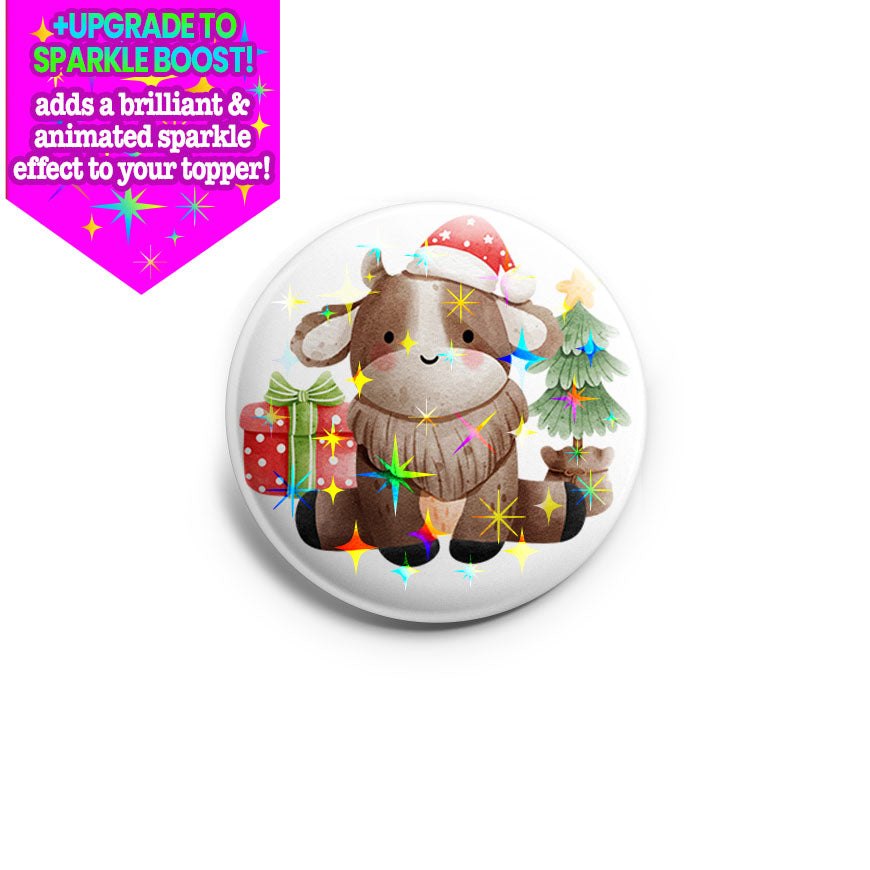 Christmas Donkey Delight Topper - Make it Sparkle! - Topperswap