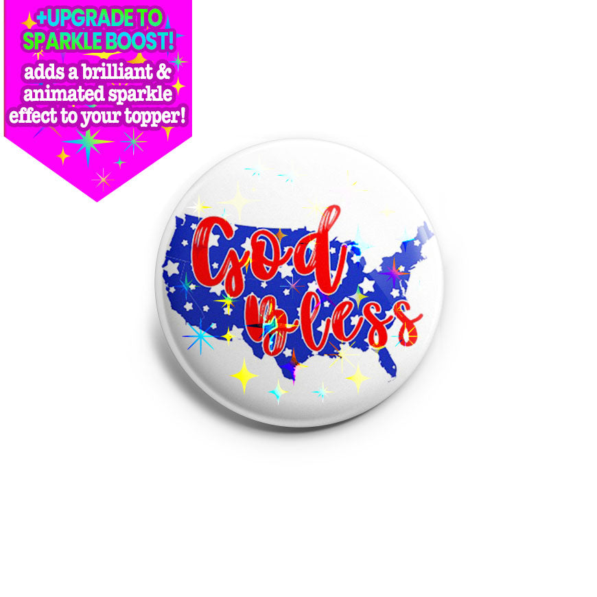 God Bless America Topper - Vault - - Topperswap