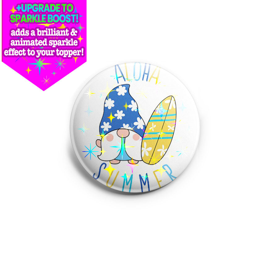 Aloha Summer Gnome Topper - - Topperswap