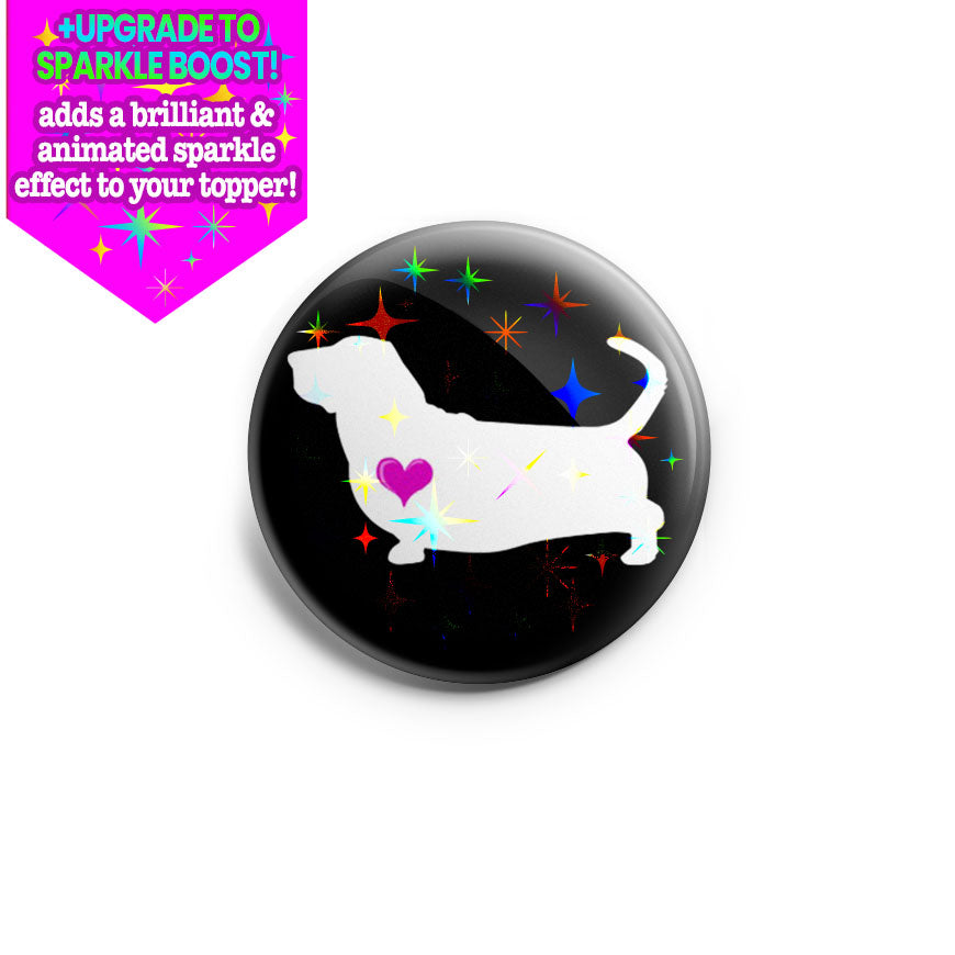 Basset Topper - Make it Sparkle - Topperswap