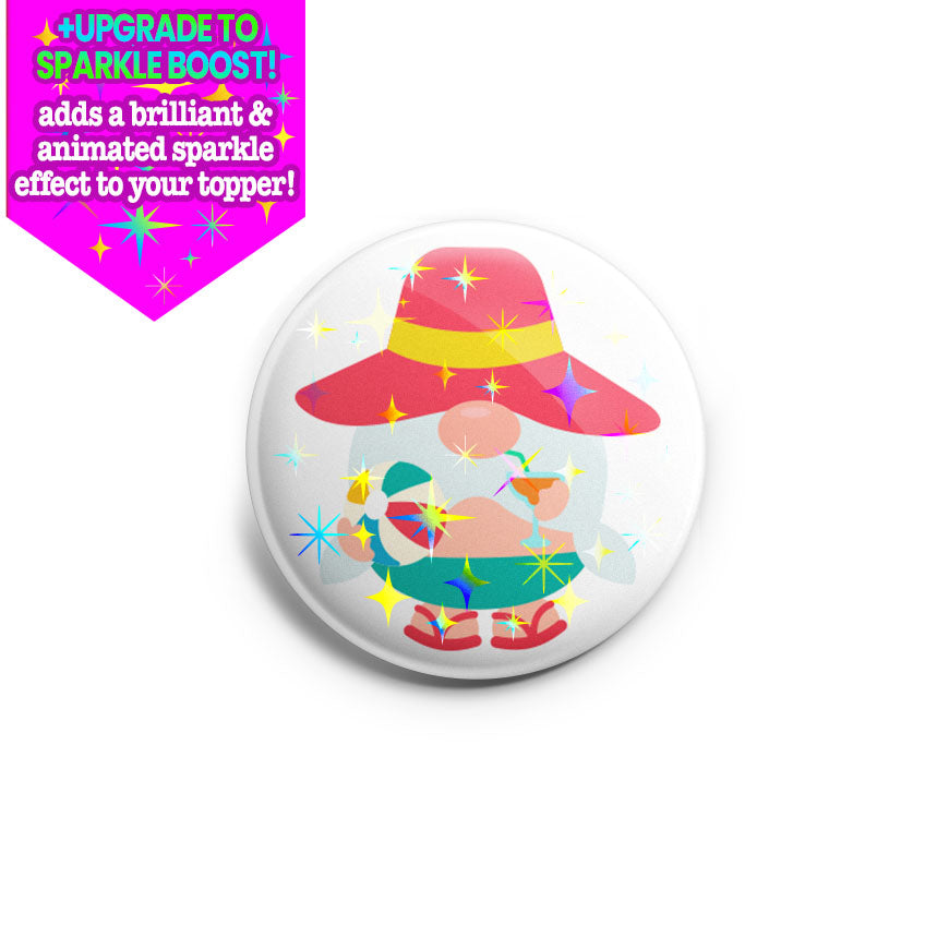 Beach Ball Gnome Topper - - Topperswap