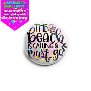 Beach is Calling Tie Dye Topper