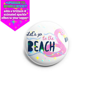 Beach Flamingo Topper