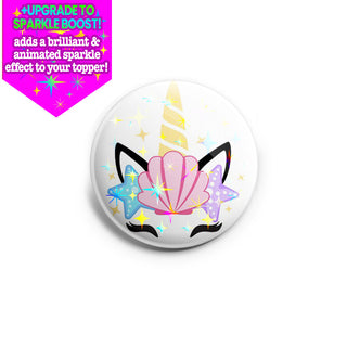 Beach Unicorn Topper