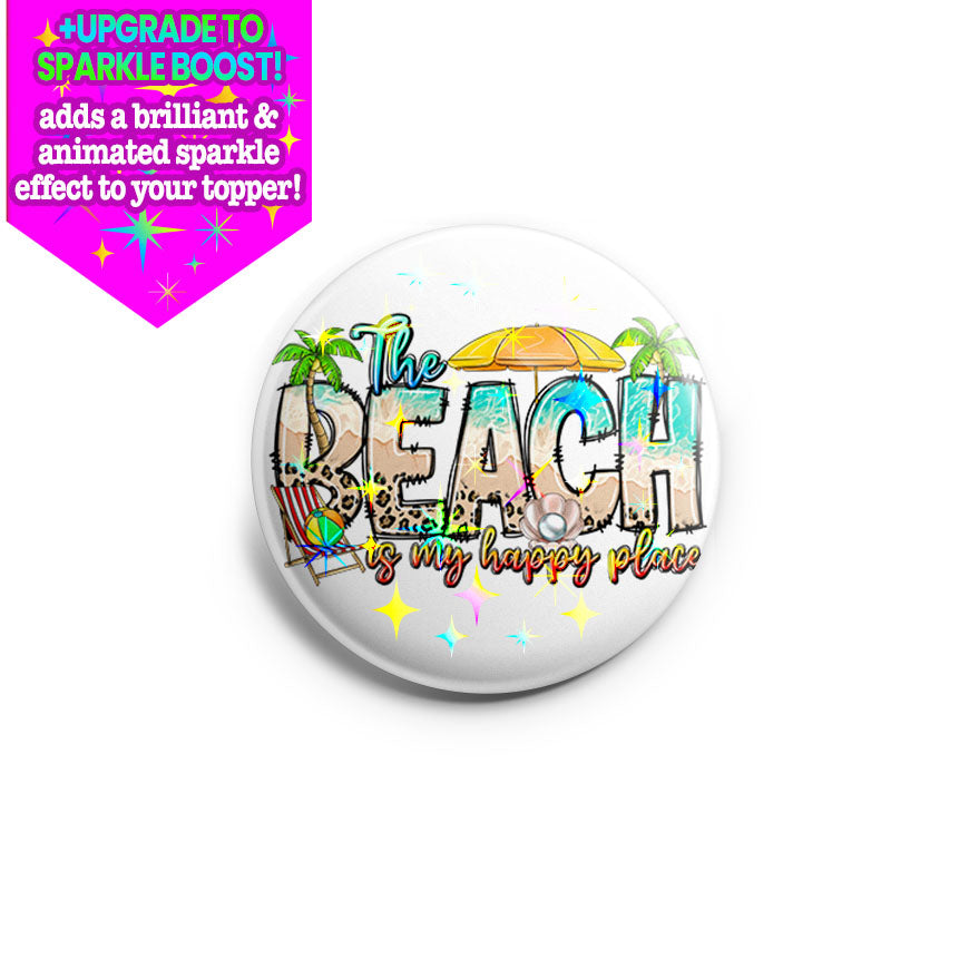 Beach is My Happy Place Topper - - Topperswap