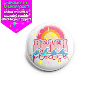 Beach Please Topper