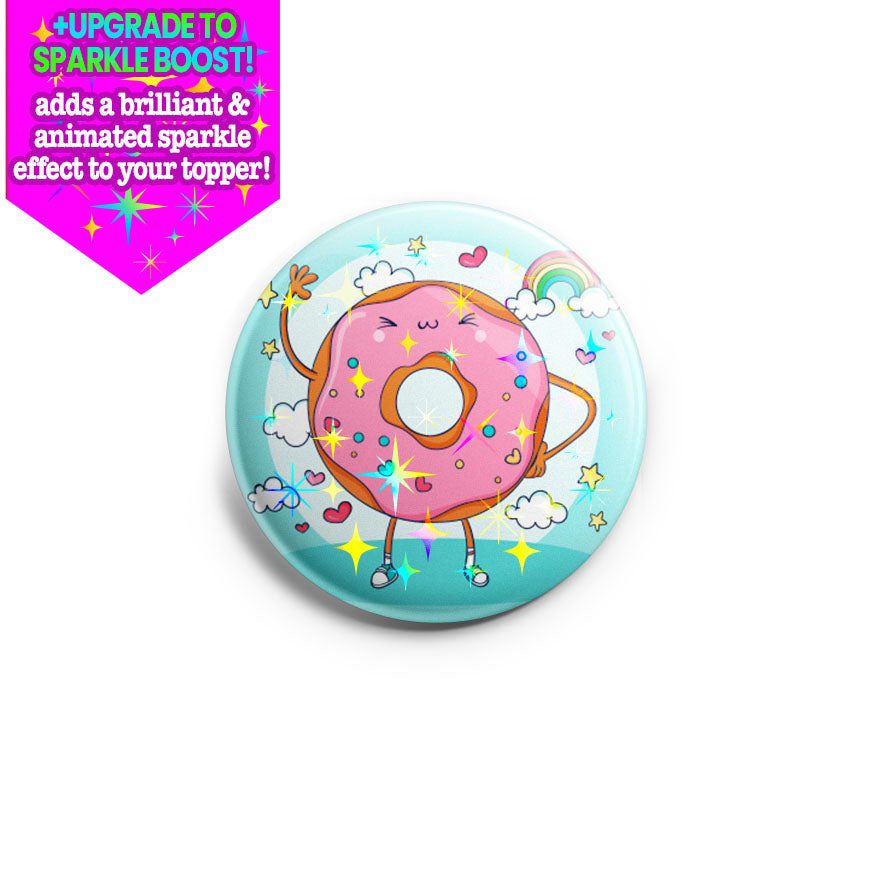 Bright & Cute Donut Topper - - Topperswap