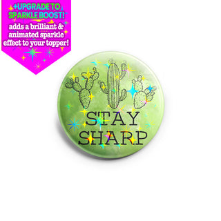 Stay Sharp Topper