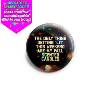 Scented Candles Lit Topper - Vault