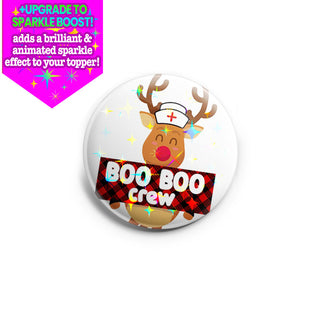 Christmas Boo Boo Crew Topper