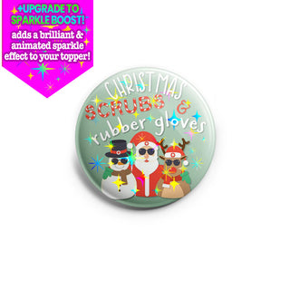 Christmas Scrubs Topper - Vault