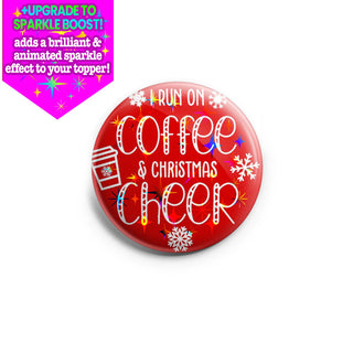 Coffee Christmas Cheer Topper