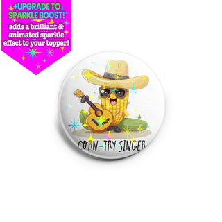 Corn-try Singer Topper