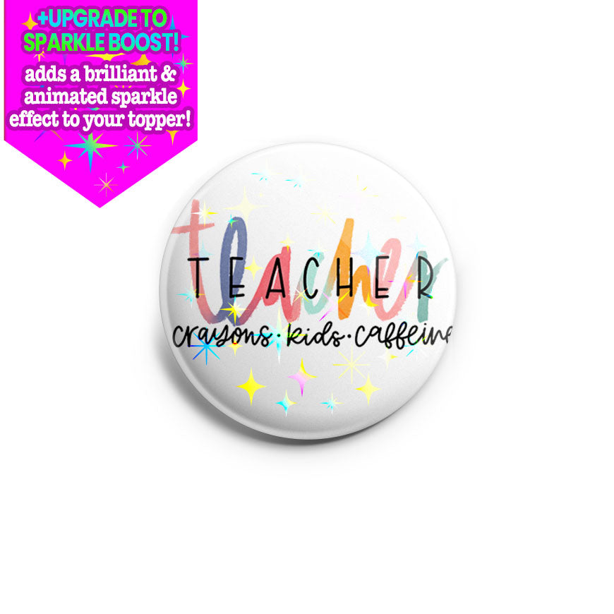 Crayons Kids Caffeine Topper - - Topperswap