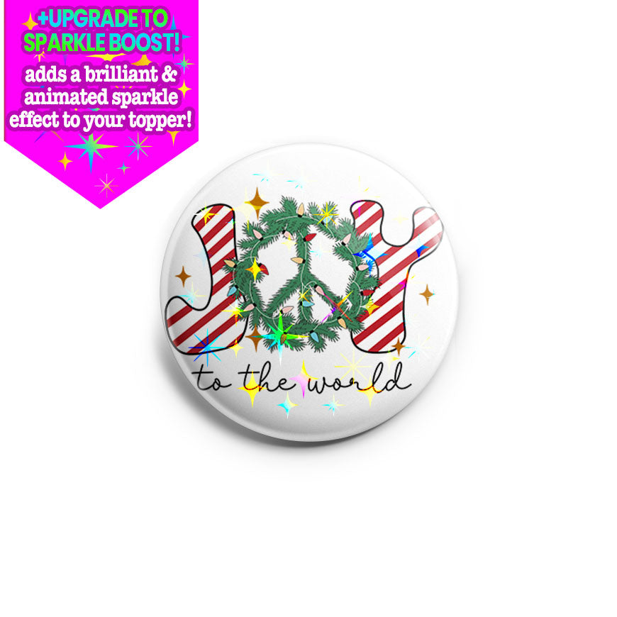 Joyful Wreath Topper - Make it Sparkle! - Topperswap