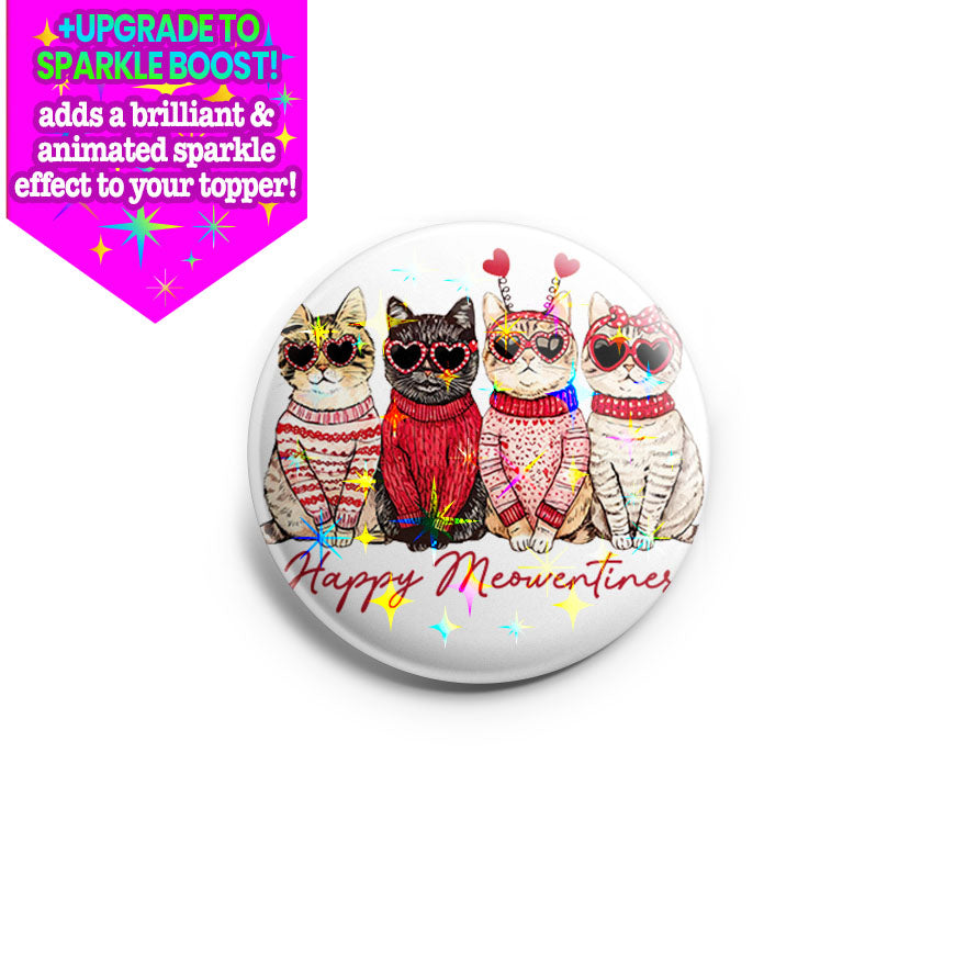Happy Meowentines Topper - - Topperswap