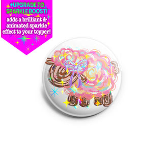 Pastel Swirl Sheep Topper
